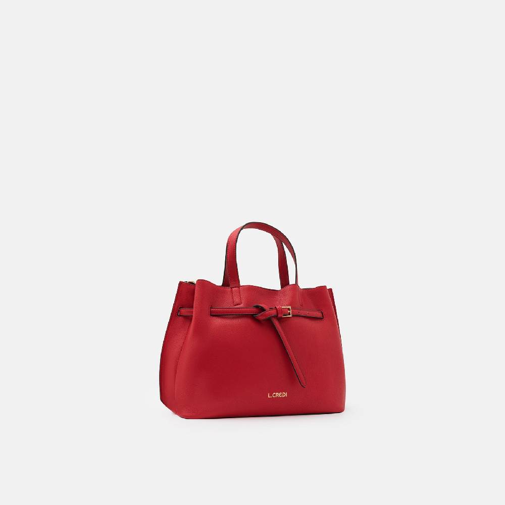 L. Credi Nieke Henkeltasche salsa Online