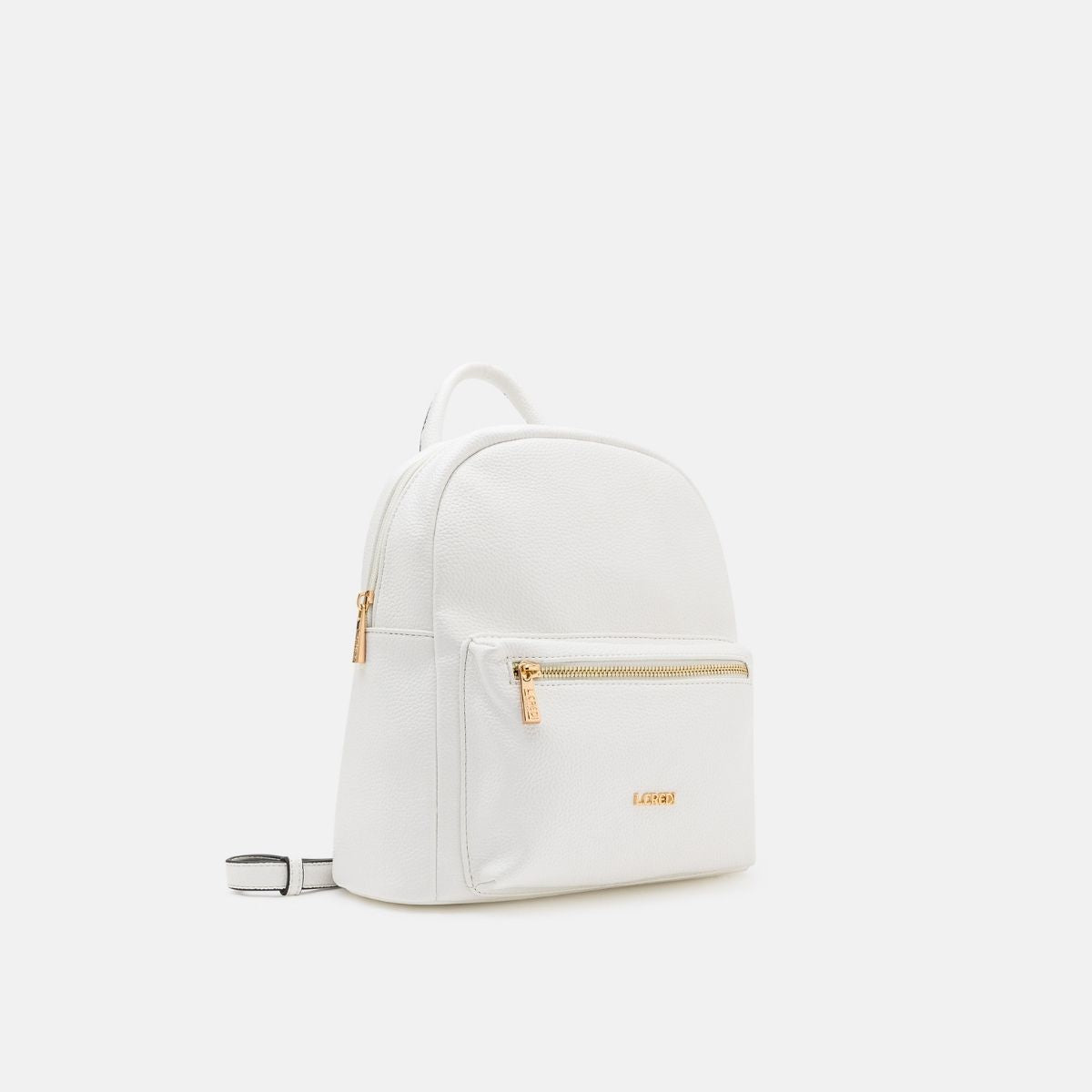 L. Credi Budapest Rucksack weiss Blitzverkäufe