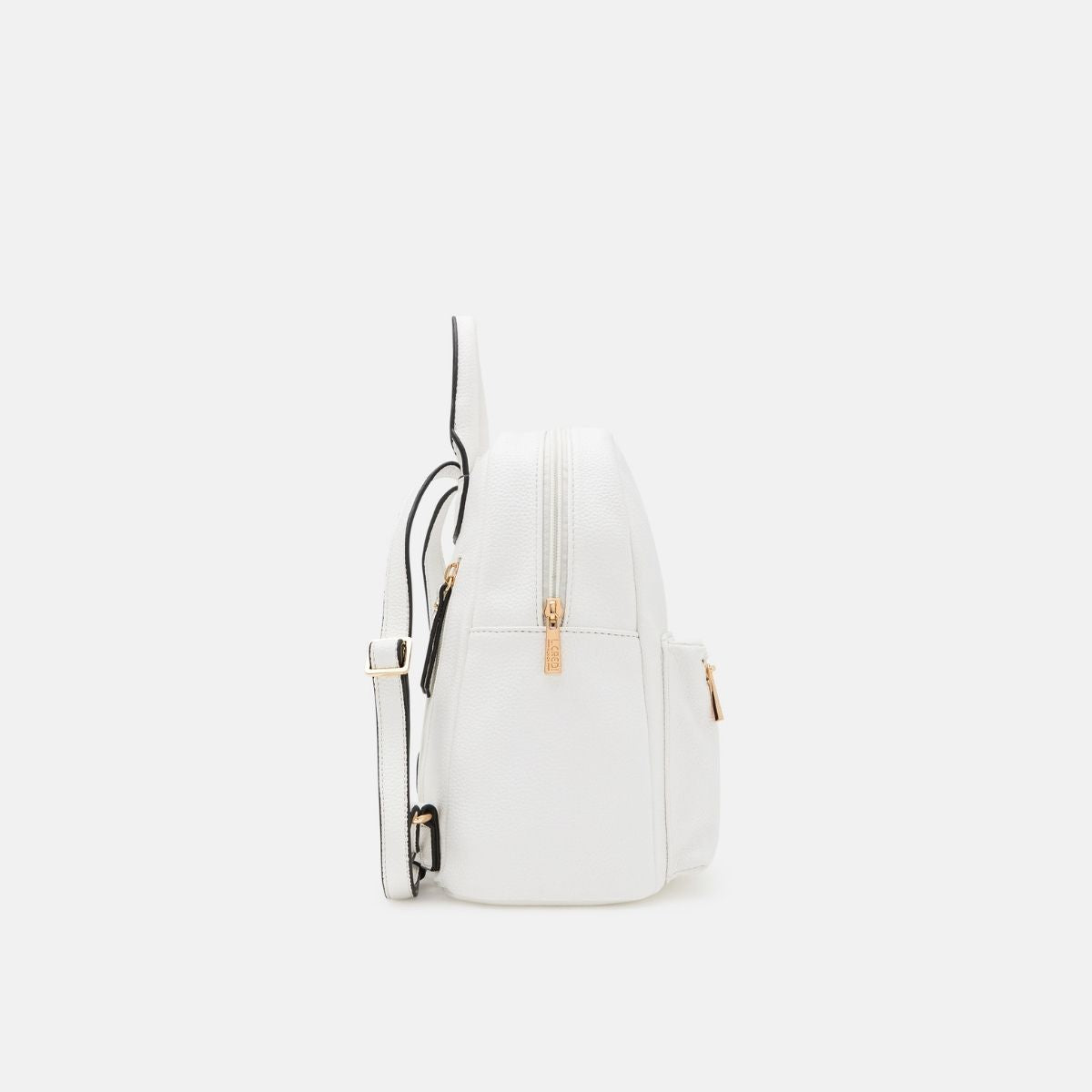 L. Credi Budapest Rucksack weiss Blitzverkäufe