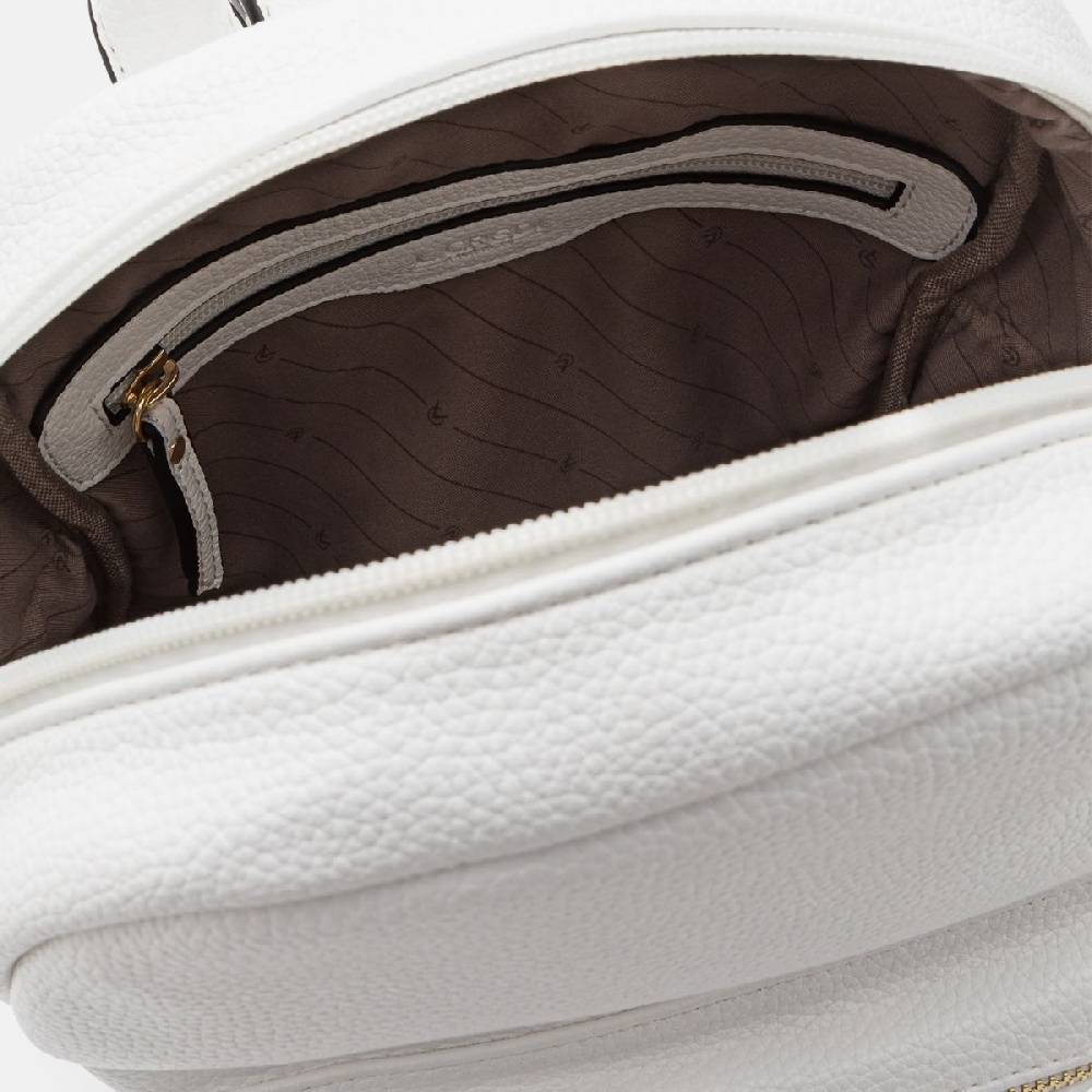 L. Credi Budapest Rucksack weiss Blitzverkäufe