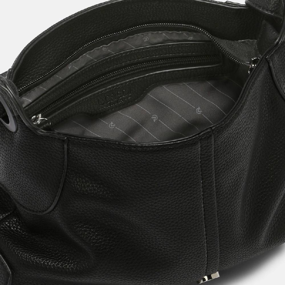 L. Credi Kimmy Umhängetasche schwarz Fabrik Onlineshop