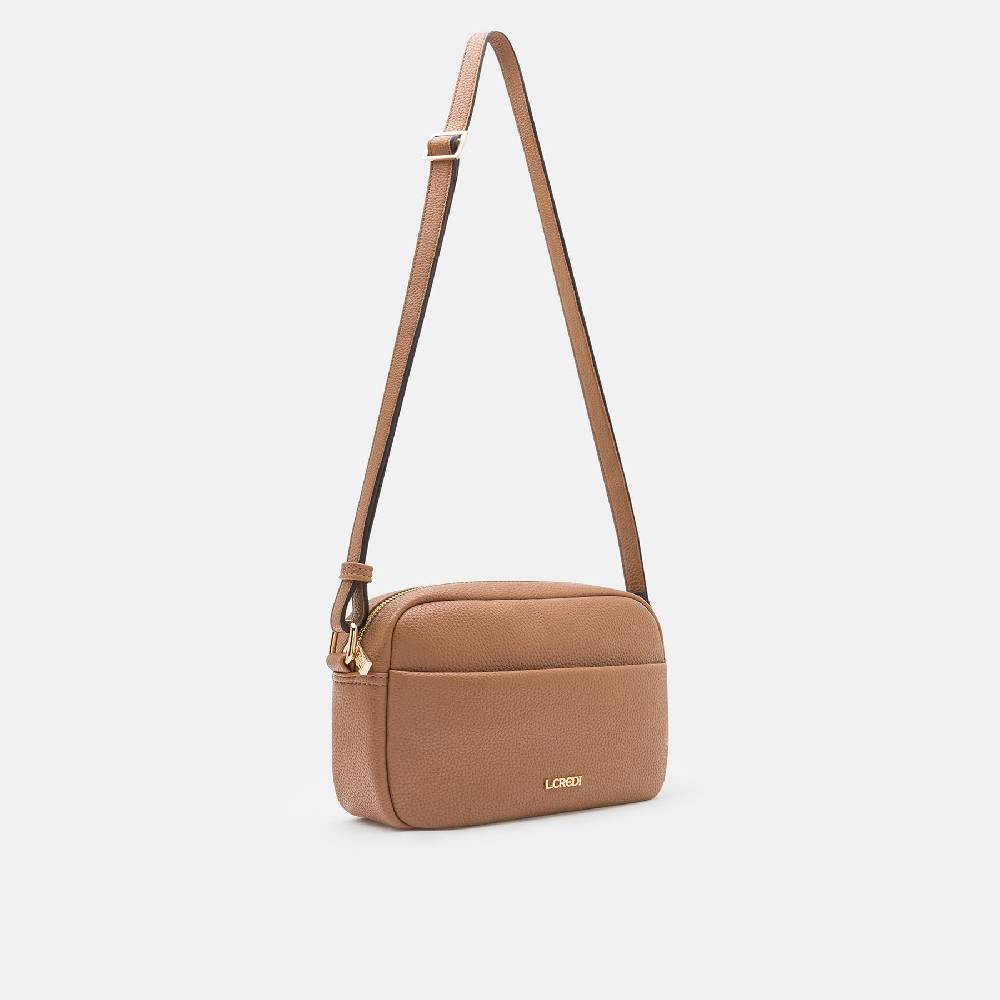 L. Credi Olga Umhängetasche toffee Sonderangebot