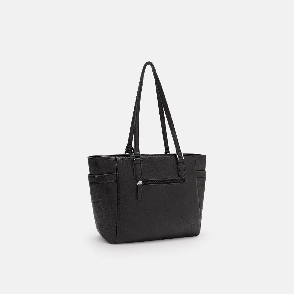 L. Credi Najuka Shopper schwarz Tiefpreis