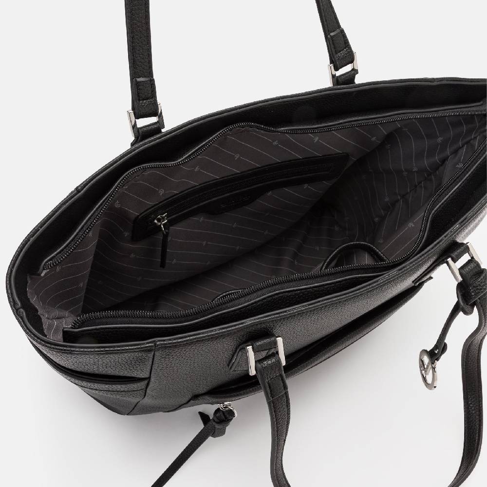 L. Credi Najuka Shopper schwarz Tiefpreis