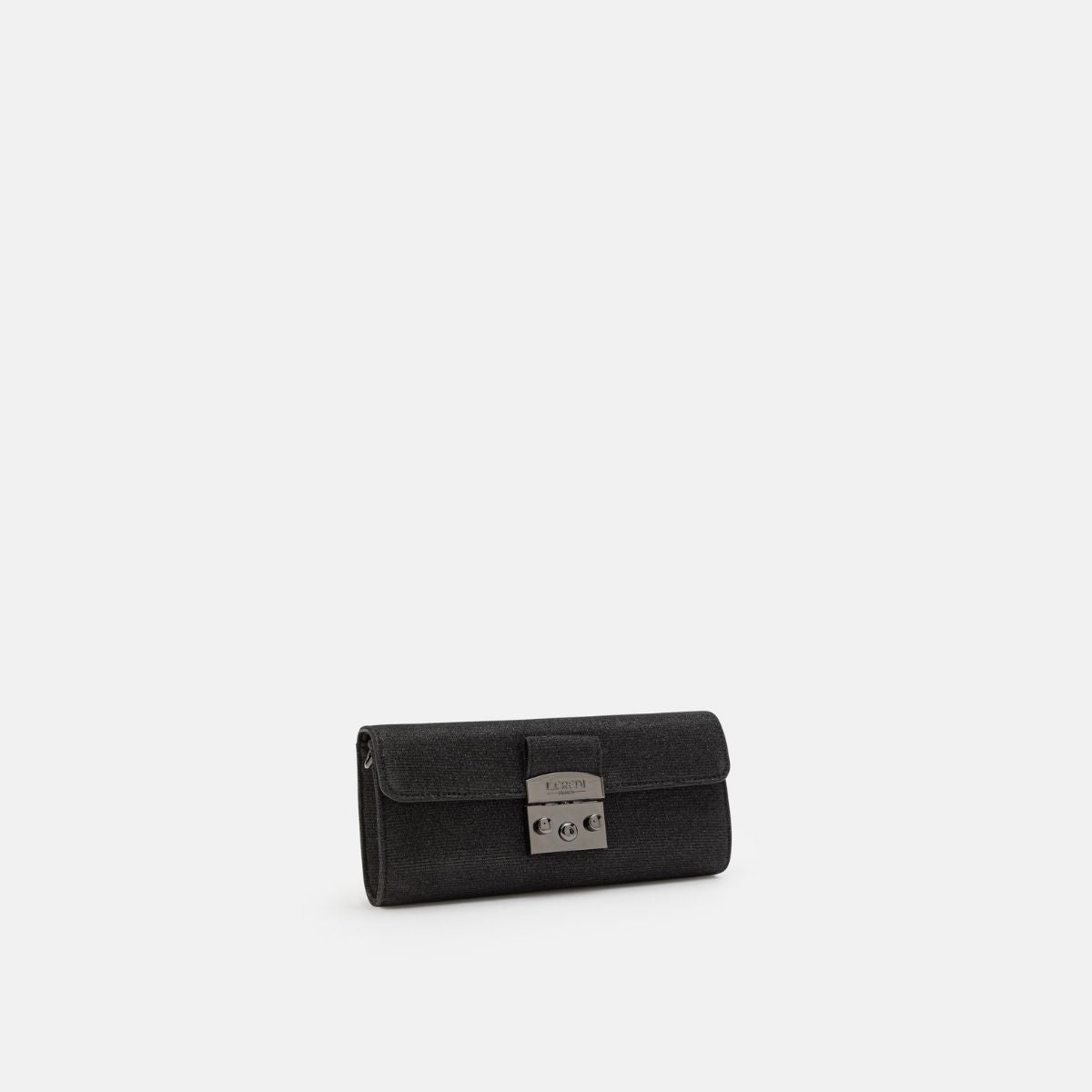 L. Credi Nadi Clutch schwarz Nur für heute