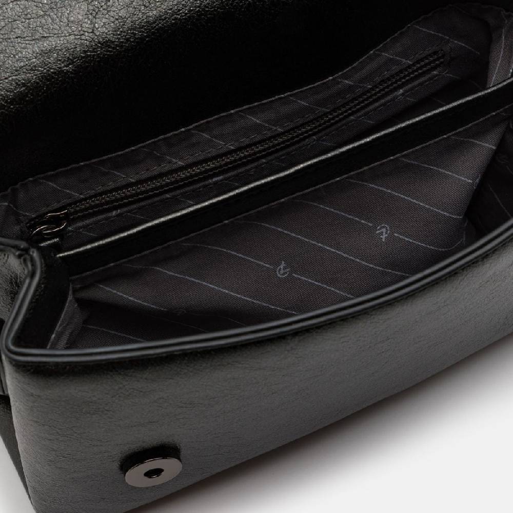 L. Credi Novia Clutch schwarz Sonderangebot der Fabrik