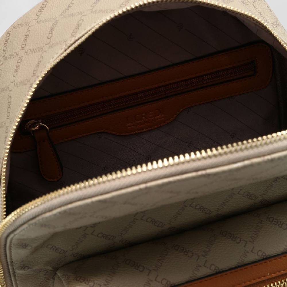 L. Credi Filiberta Rucksack taupe 50% Rabatt mit kostenlosem Versand