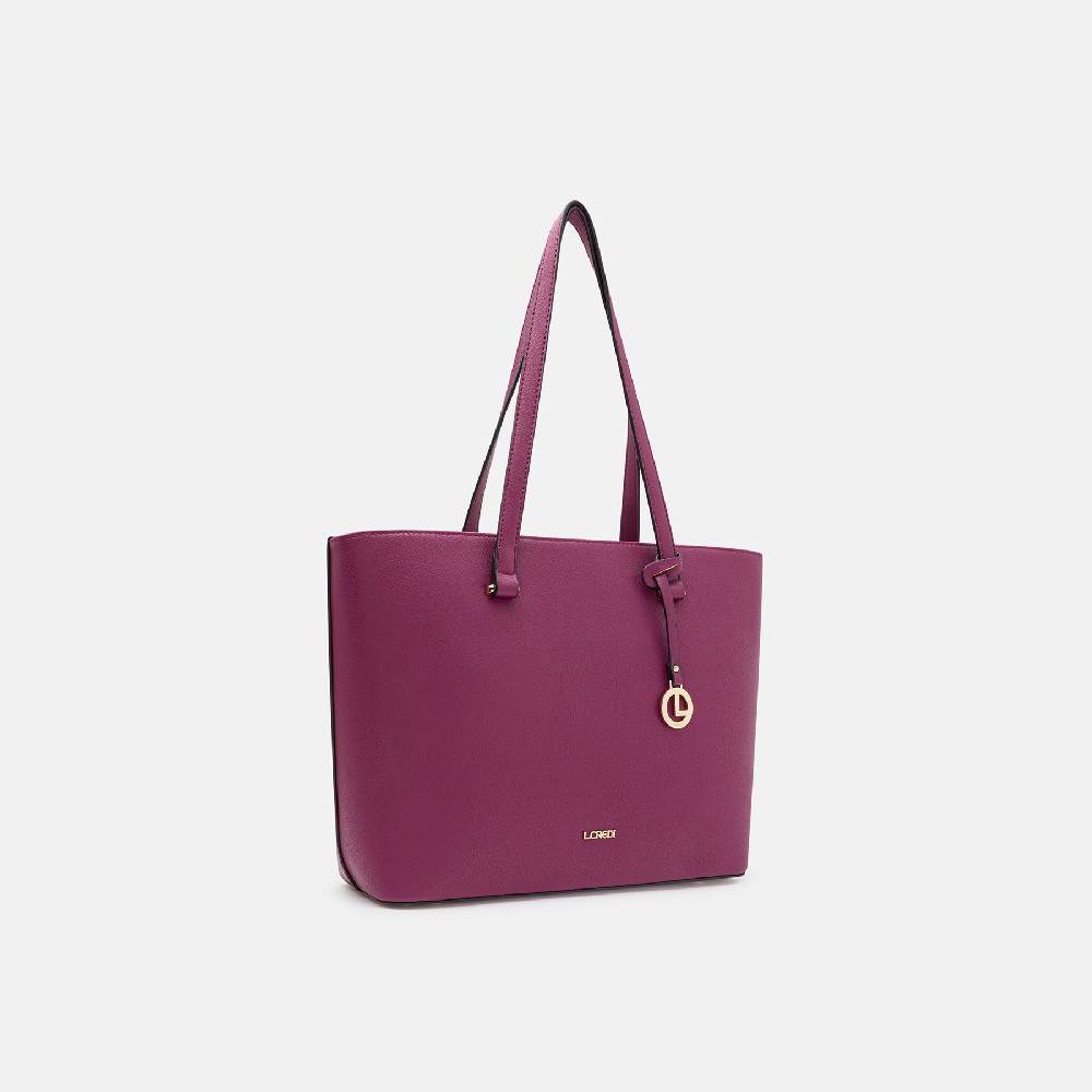 L. Credi Filippa Shopper plum 2025