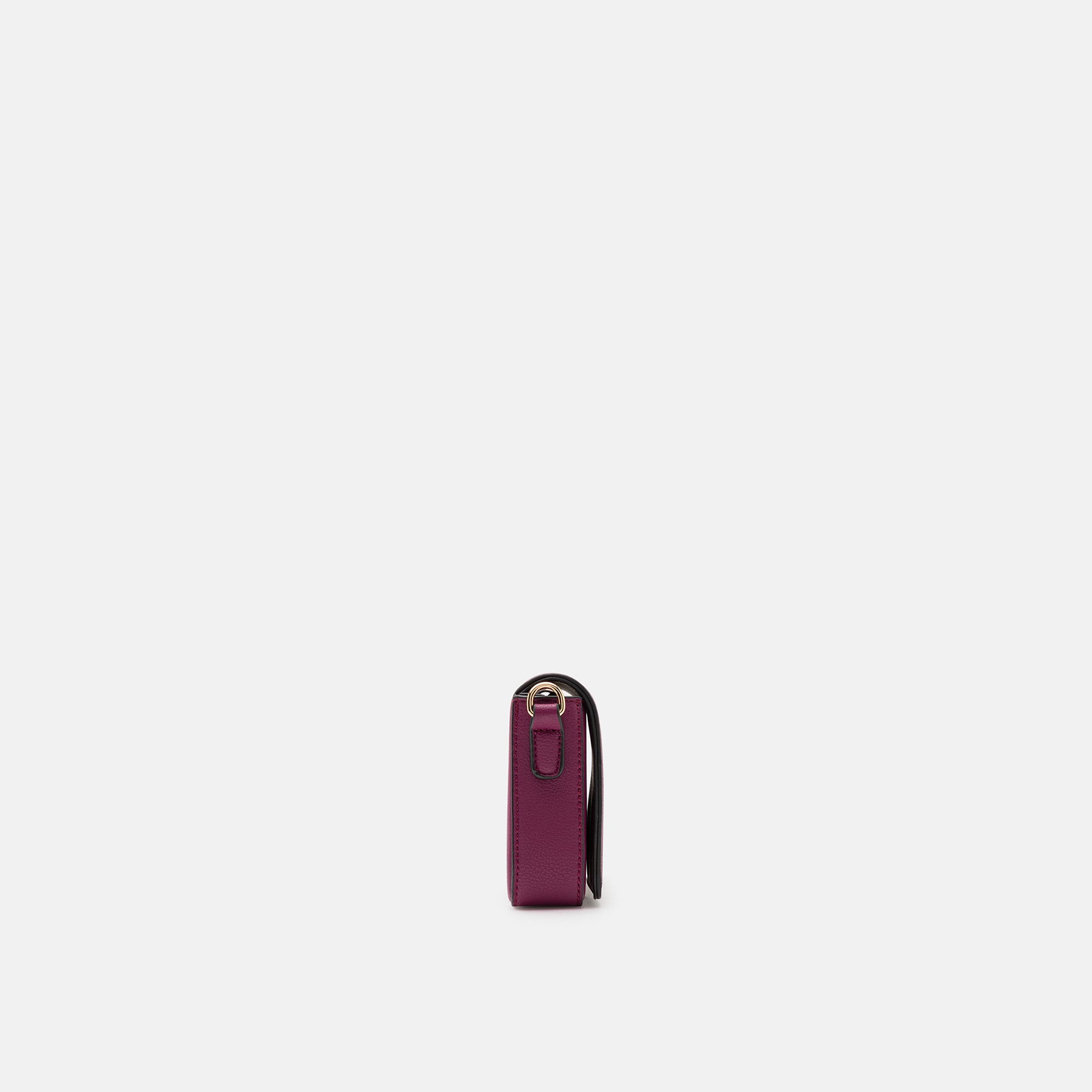 L. Credi Jane Clutch plum Auslauf