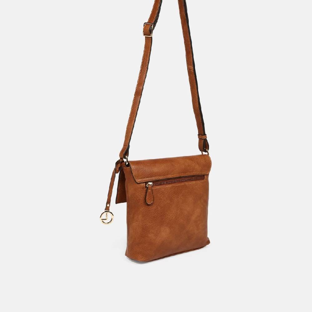 L. Credi Jana Umhängtasche cognac Günstiger Verkauf