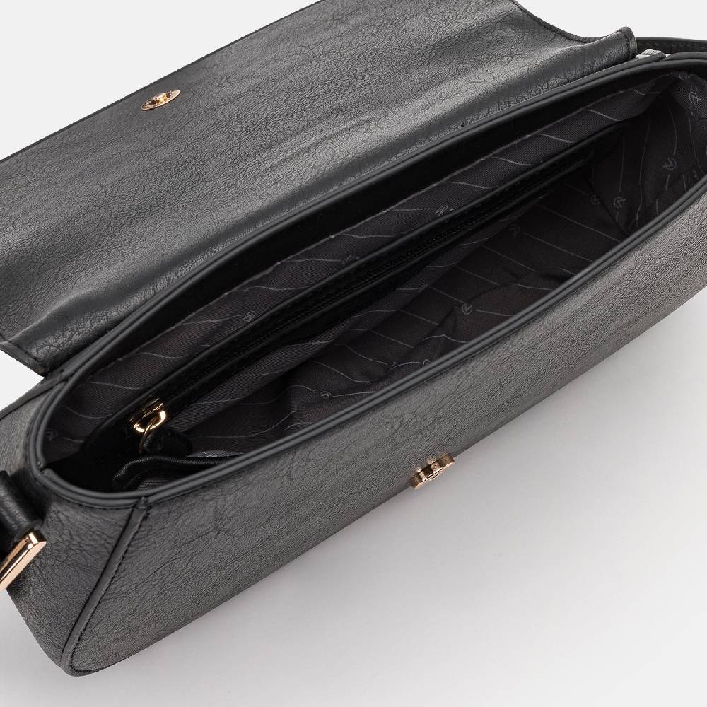 L. Credi Natascha Hobo schwarz / weiss Fabrikpreis