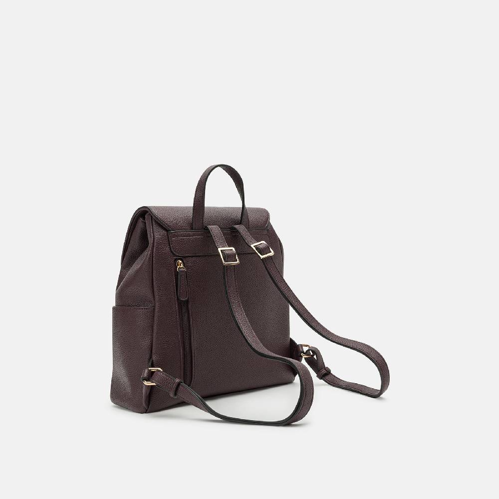 L. Credi Nalina Rucksack dark plum Großer Ausverkauf