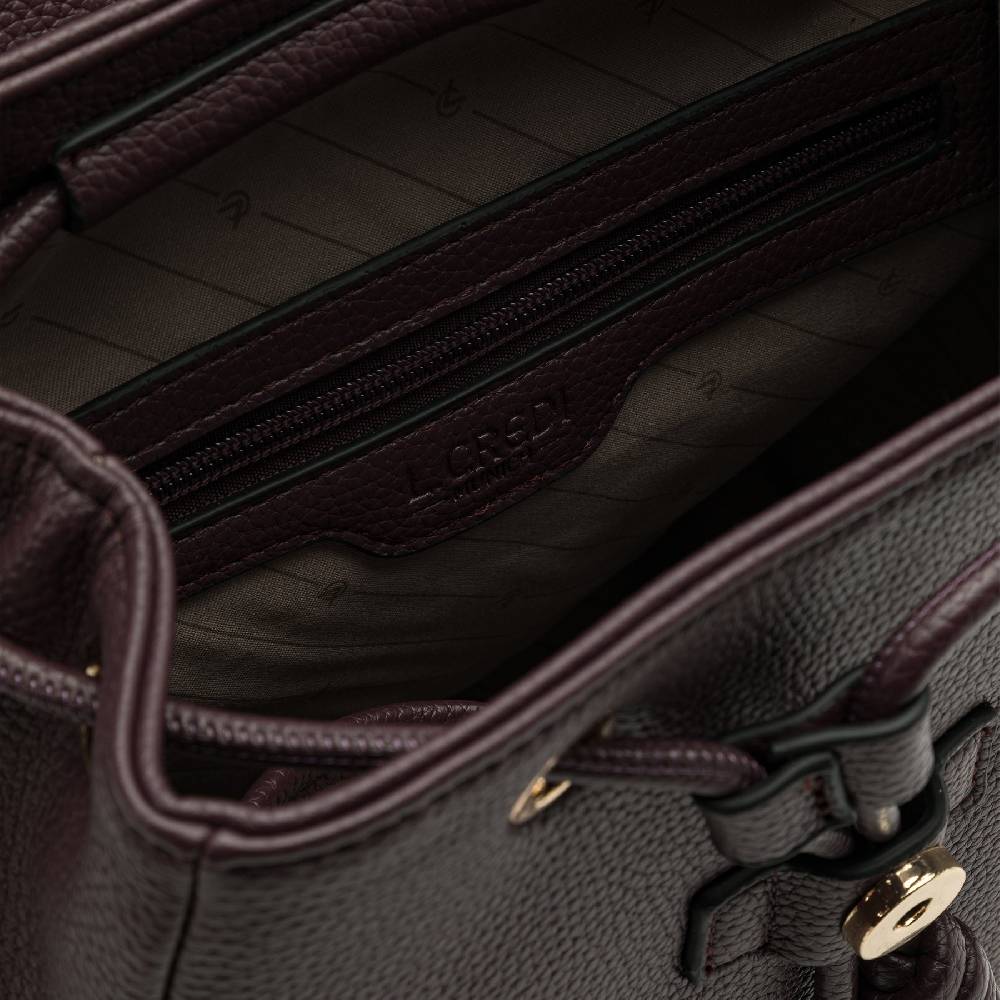 L. Credi Nalina Rucksack dark plum Großer Ausverkauf