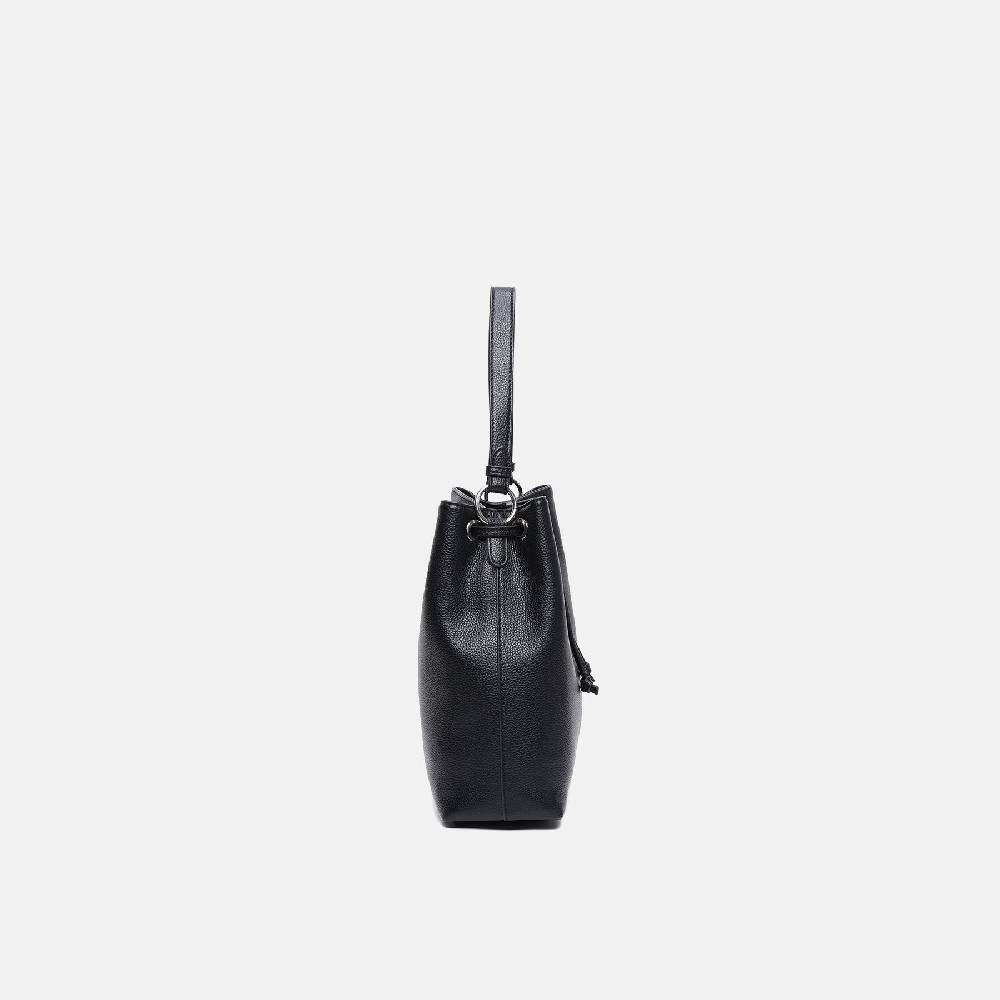 L. Credi Ebony Hobo schwarz Valentinstagsangebot