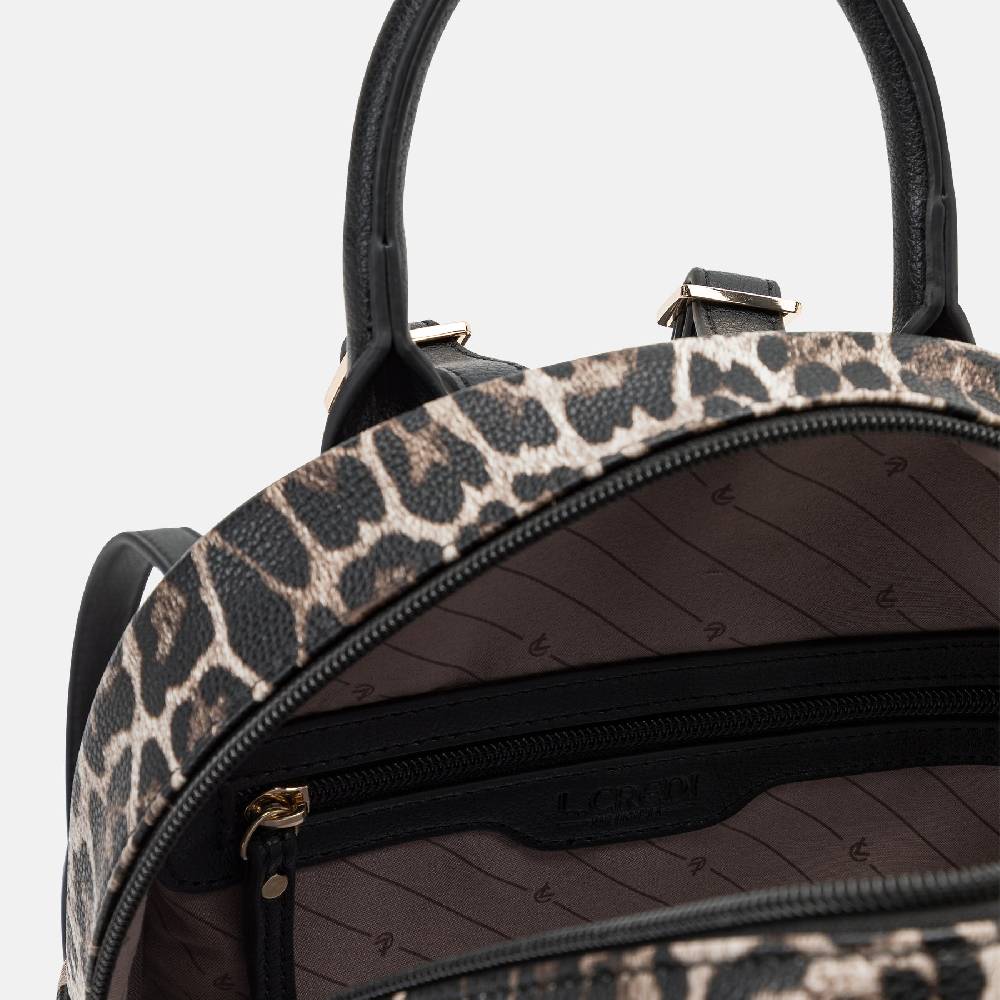 L. Credi Nane Rucksack braun / mix Tiefpreis