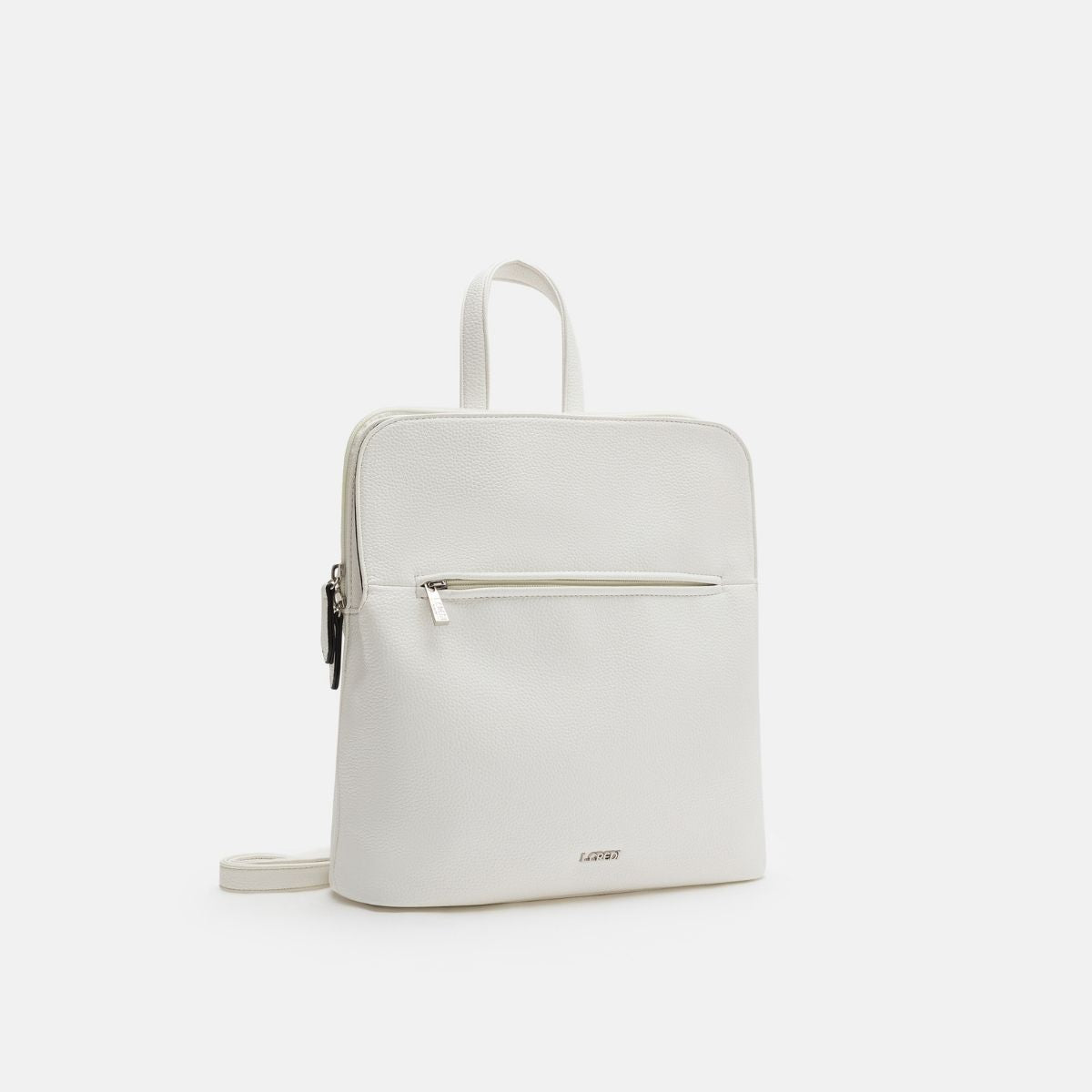 L. Credi Melanie Rucksack weiss Sonderangebot der Fabrik