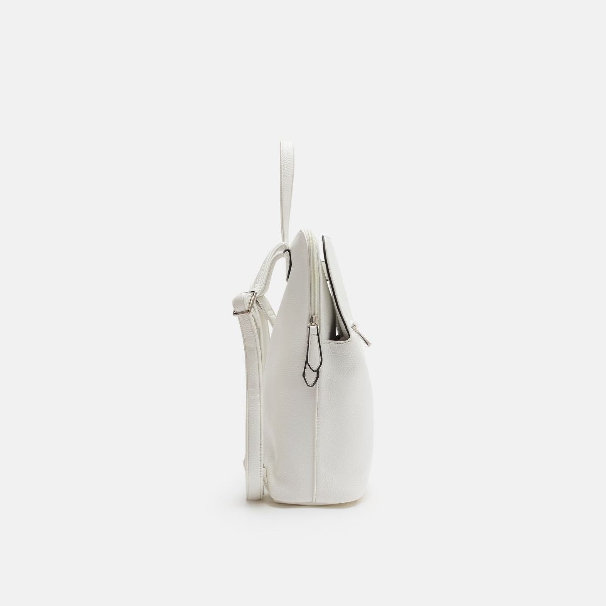 L. Credi Melanie Rucksack weiss Sonderangebot der Fabrik