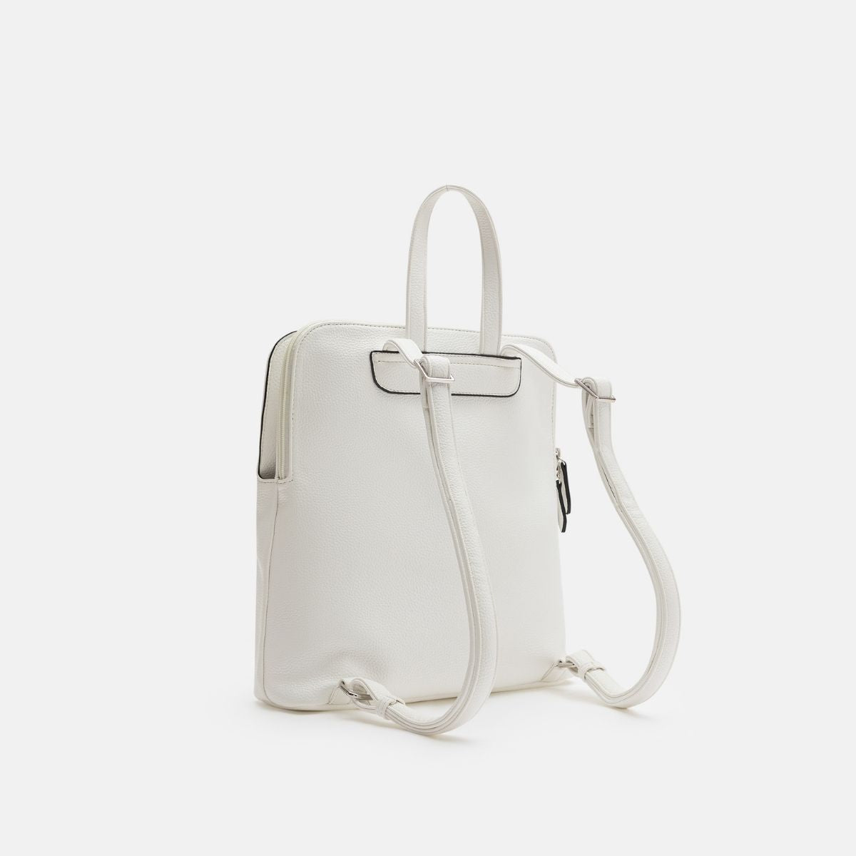 L. Credi Melanie Rucksack weiss Sonderangebot der Fabrik