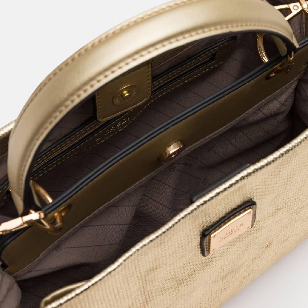 L. Credi Nadine Henkeltasche gold Angebote