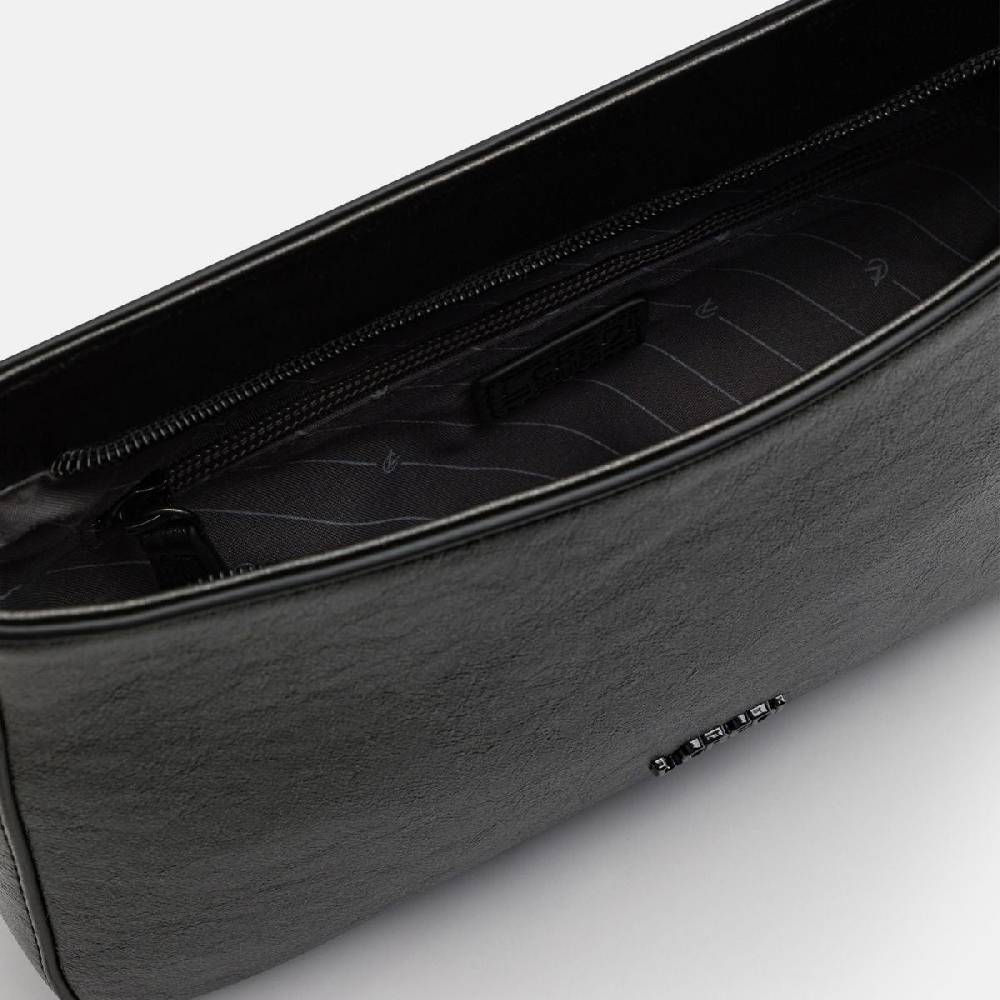 L. Credi Novia Clutch schwarz im Angebot