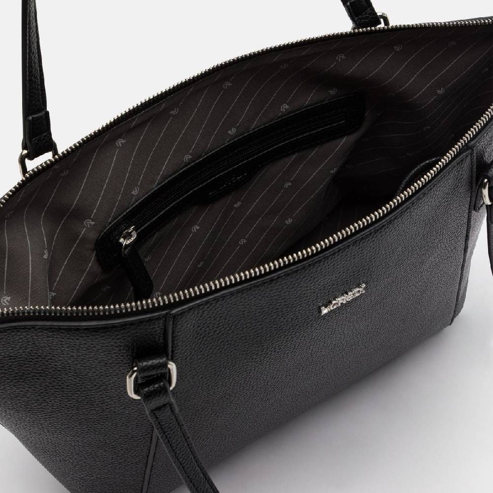 L. Credi Michaela Shopper schwarz Preisnachlass