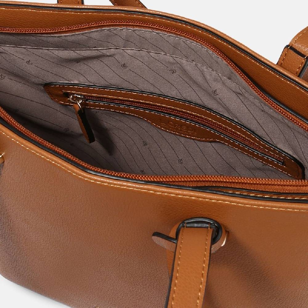 L. Credi Filippa Shopper cognac Top Angebot