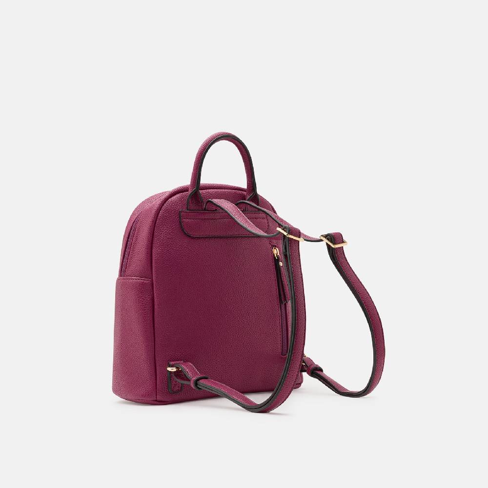 L. Credi Budapest Rucksack plum Kauf eins, bekomm eins gratis