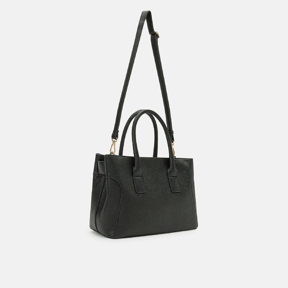 L. Credi Nadira Henkeltasche schwarz Sonderangebote