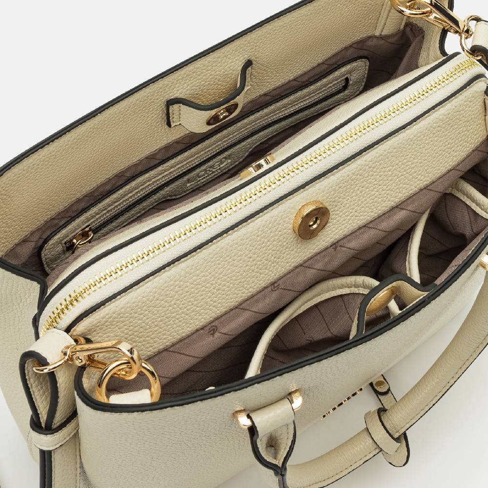 L. Credi Maxima Henkeltasche creme Neueste Stile
