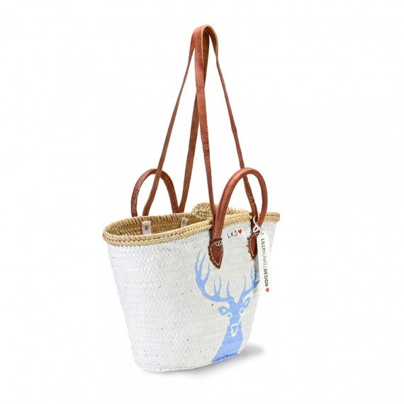 Lillykunkeldesign Oh Deer blau Im Verkauf