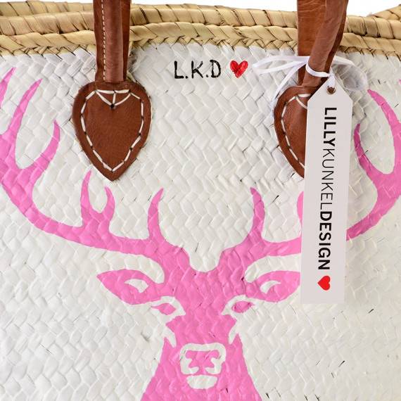 Lillykunkeldesign Oh Deer pink zollfrei