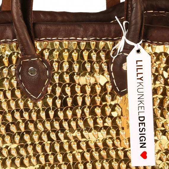 Lillykunkeldesign Bling Bling Gold XL Kostenloser Versand