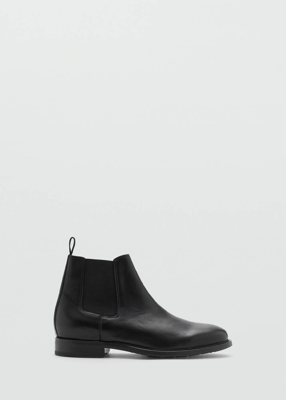﻿Mango Chelsea Boots aus poliertem Leder Vierteljährliche Förderung