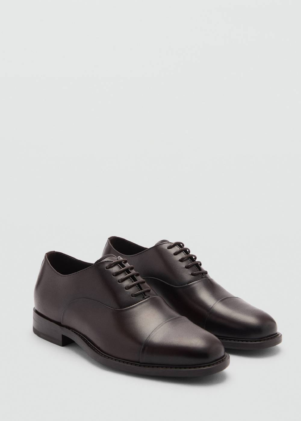 Mango Anzugschuhe aus Leder