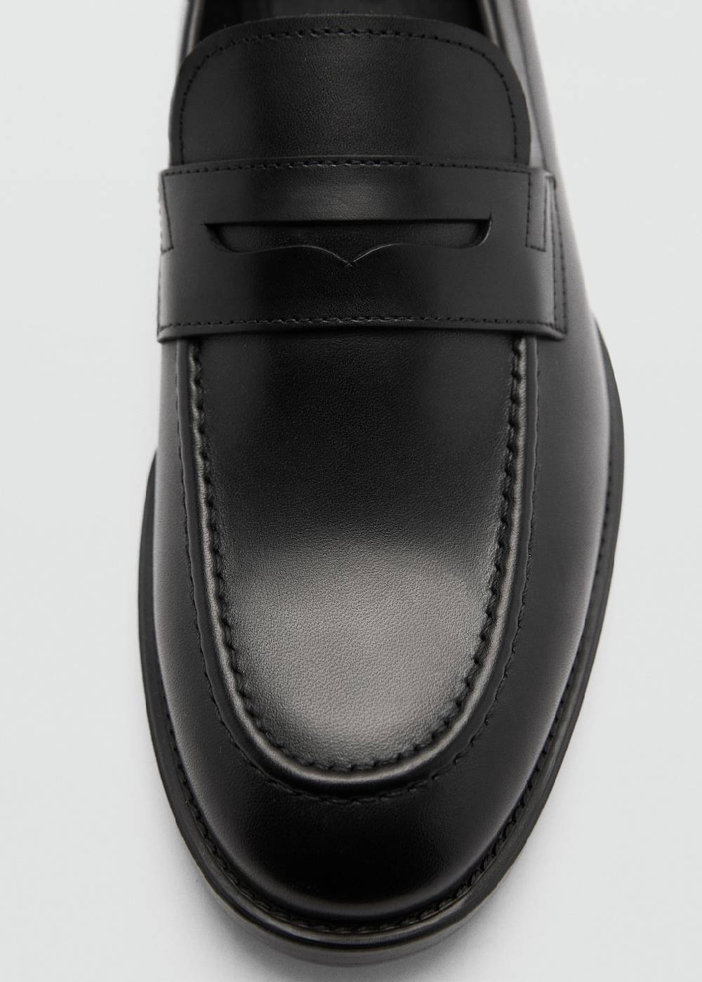 Mango Mokassin aus Antic-Leder Kostenloser Versand international