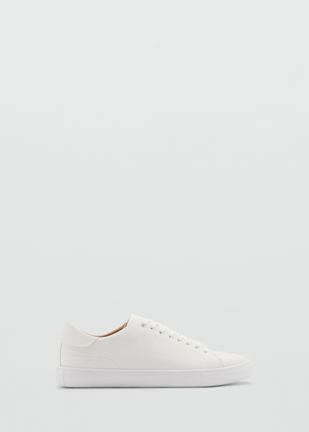 Mango Geschnürte Sneakers mit Einsätzen