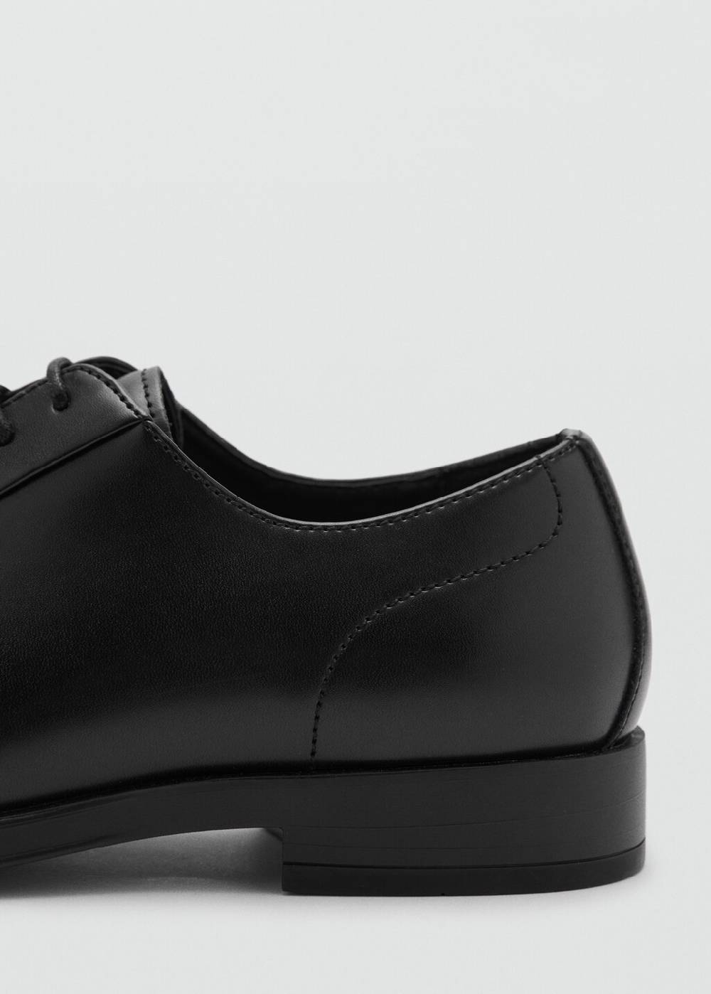 Mango Anzugschuh mit Ledereffekt zollfrei