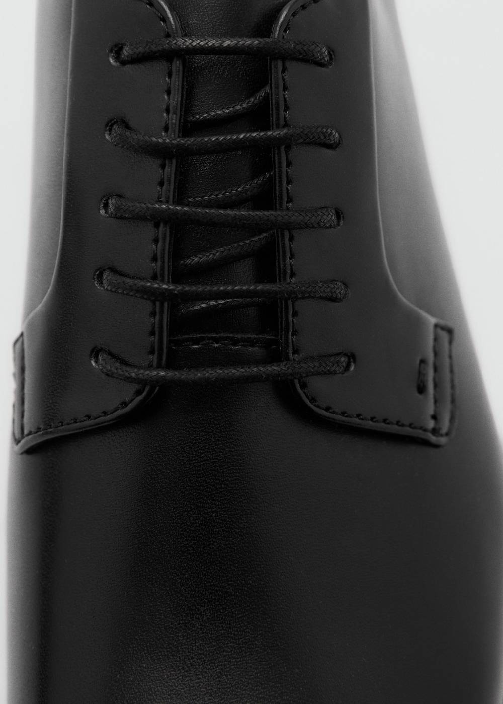 Mango Anzugschuh mit Ledereffekt zollfrei