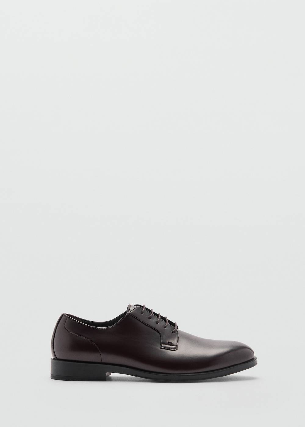 Mango Anzugschuhe mit Ledereffekt