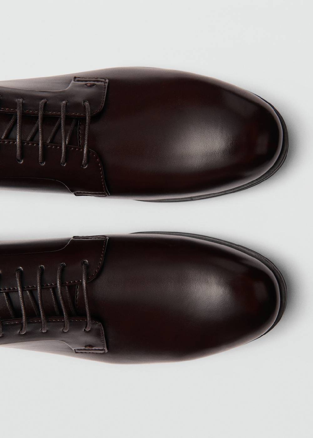 Mango Anzugschuhe mit Ledereffekt 50% Rabatt für begrenzte Zeit