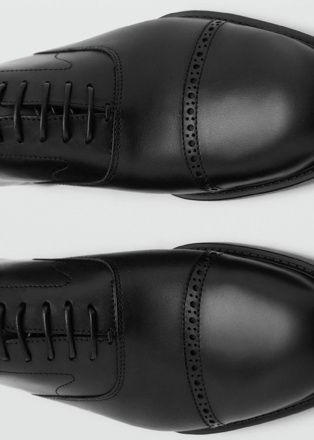 Mango Anzugschuhe aus Leder 2025