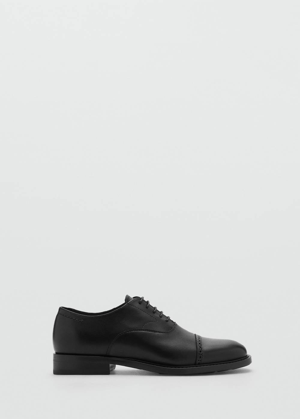 Mango Anzugschuhe aus Leder 2025