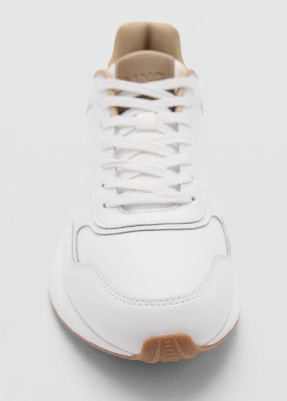Mango Sneakers mit kontrastierenden Lederdetails Hotsell