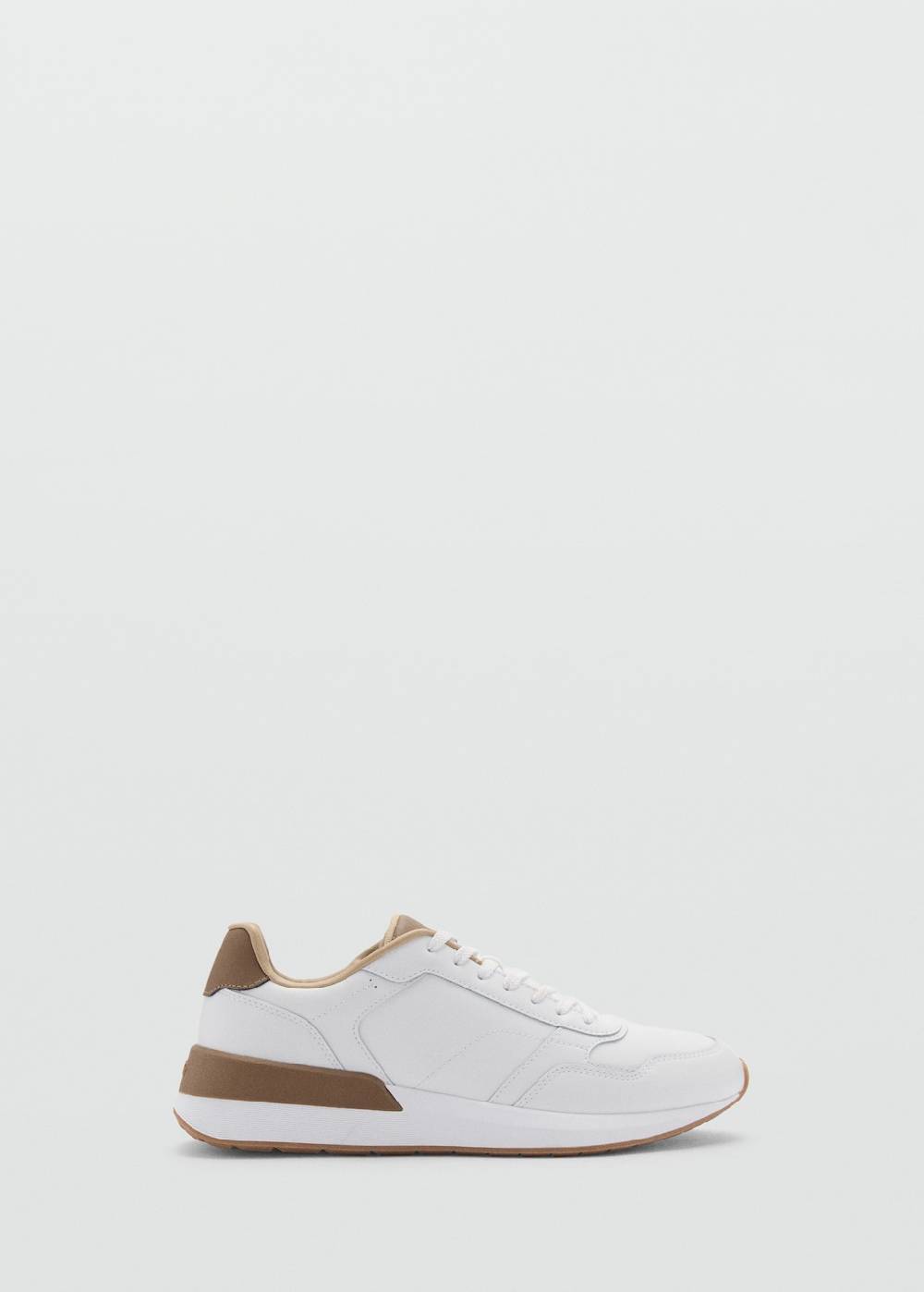 Mango Sneakers mit kontrastierenden Lederdetails Hotsell