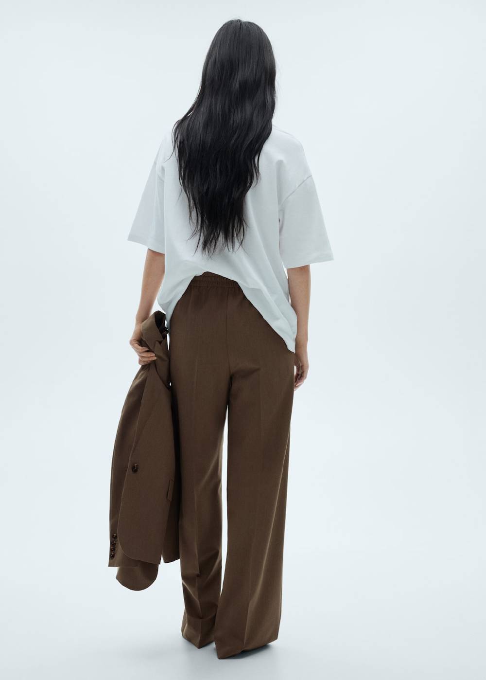 Mango Gerade Hose mit Stretchbund Online Shopping