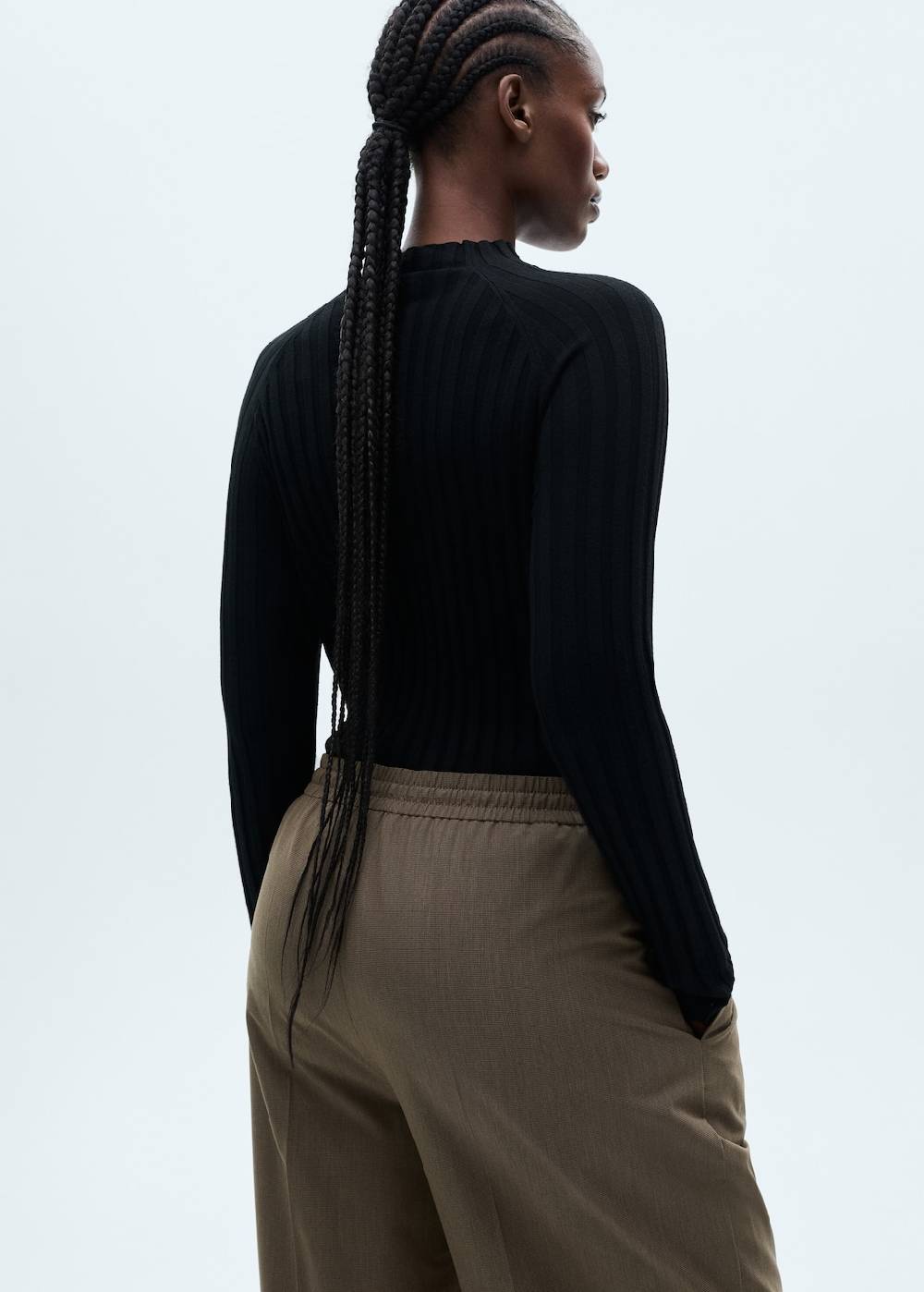Mango Gerade Hose mit Stretchbund Online Shopping