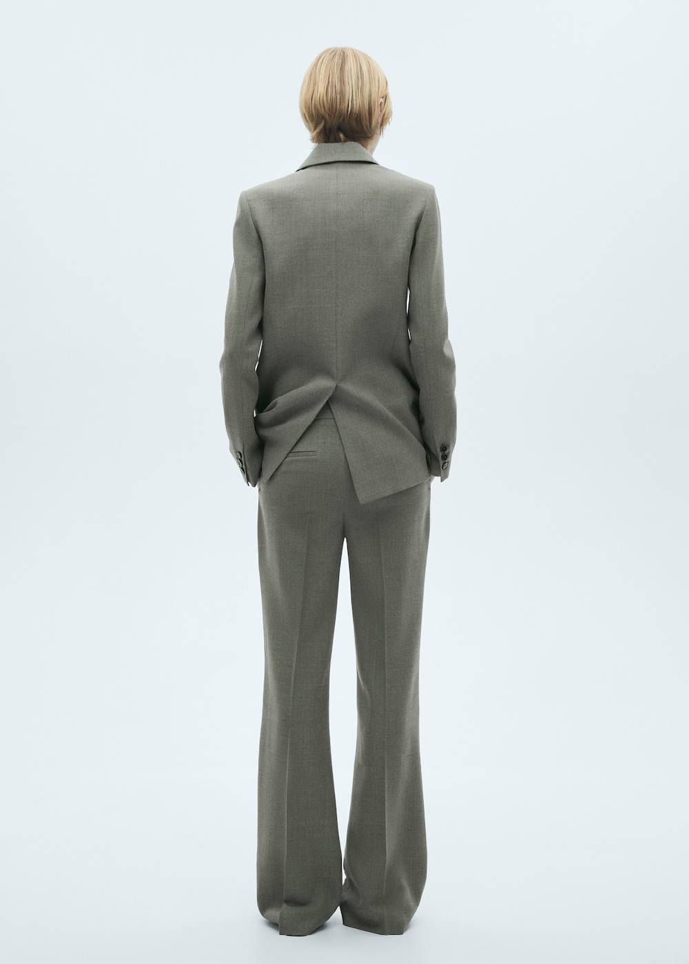 Mango Anzughose im Flared-Stil Preisnachlass