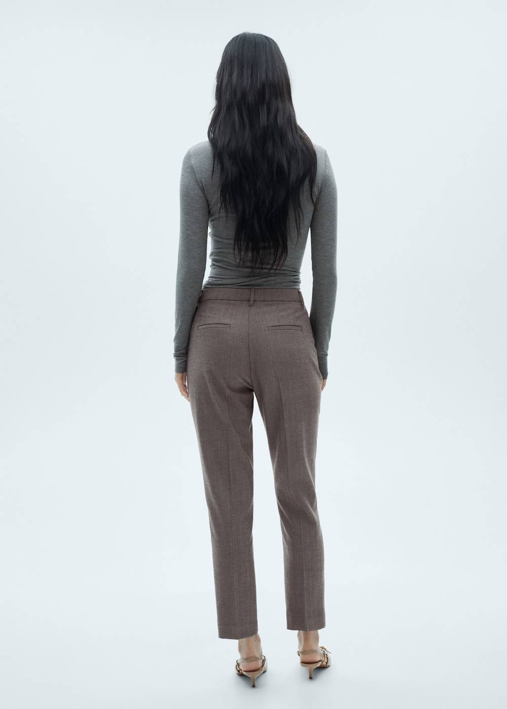 Mango Skinny Hose mit mittelhohem Bund Cyber Monday