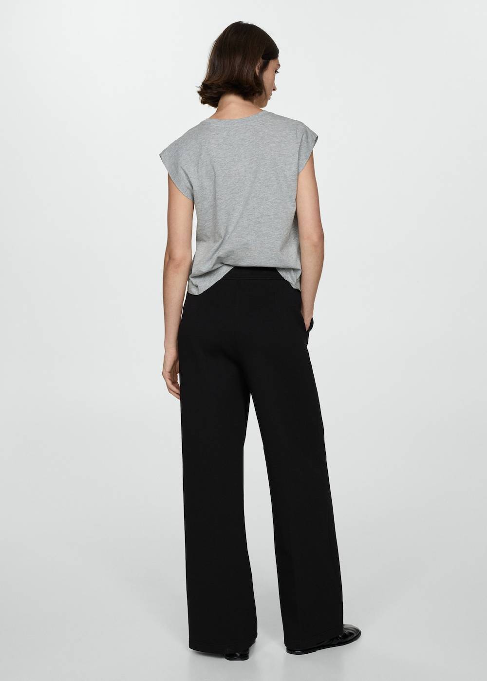 Mango Gerade, fließende Hose Top Angebot