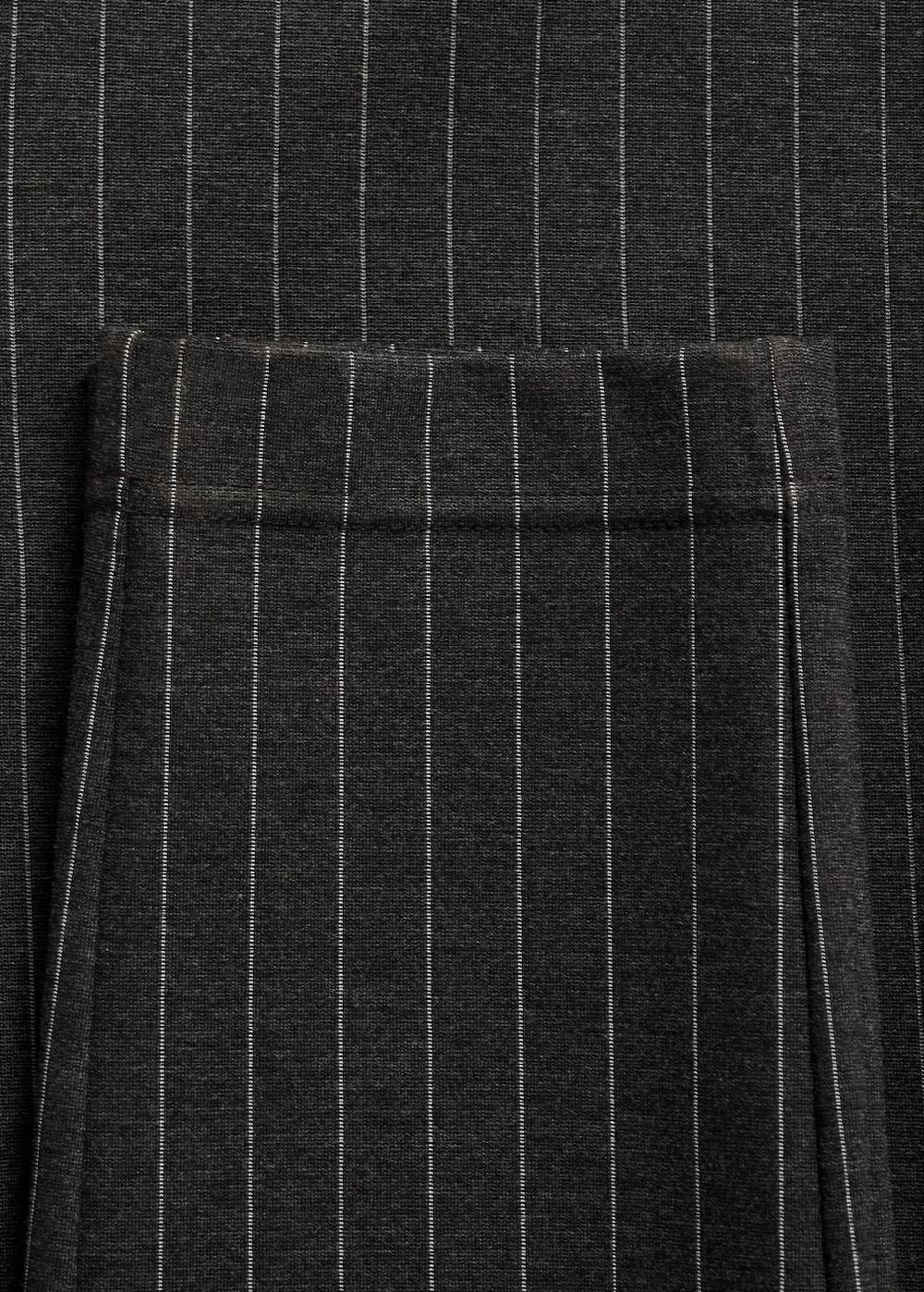 Mango Gestreifte Leggings mit hoher Bundhöhe Räumungsverkauf